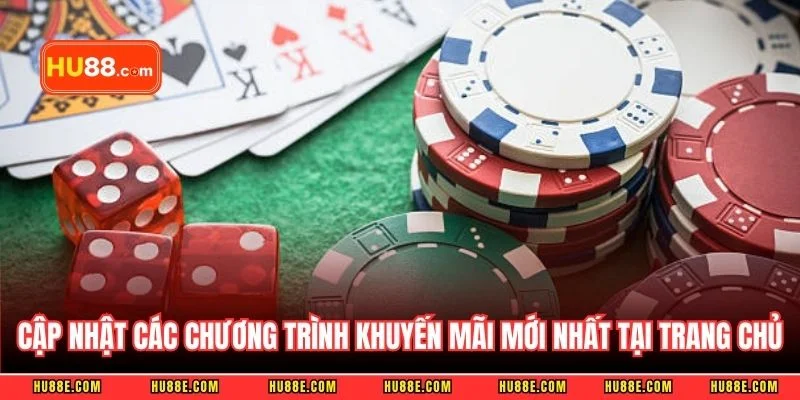 Cập nhật các chương trình khuyến mãi mới nhất tại trang chủ