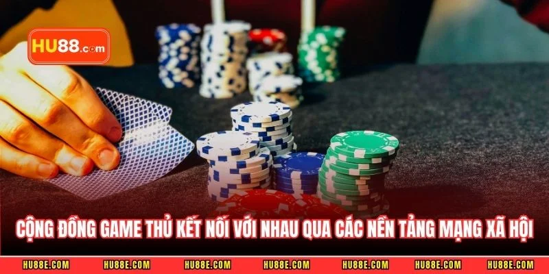 Cộng đồng game thủ kết nối với nhau qua các nền tảng mạng xã hội