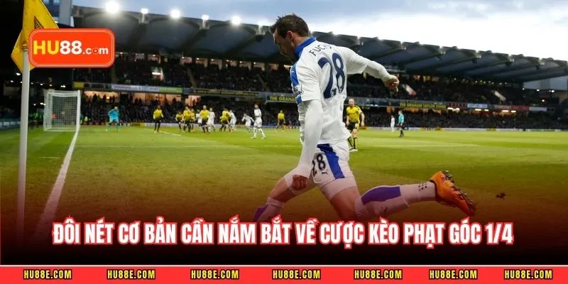 Đôi nét cơ bản cần nắm bắt về cược kèo phạt góc 1/4